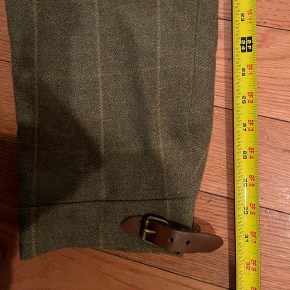 Ralph Lauren Olive Tweed Dress Pants - Picture 7 of 7